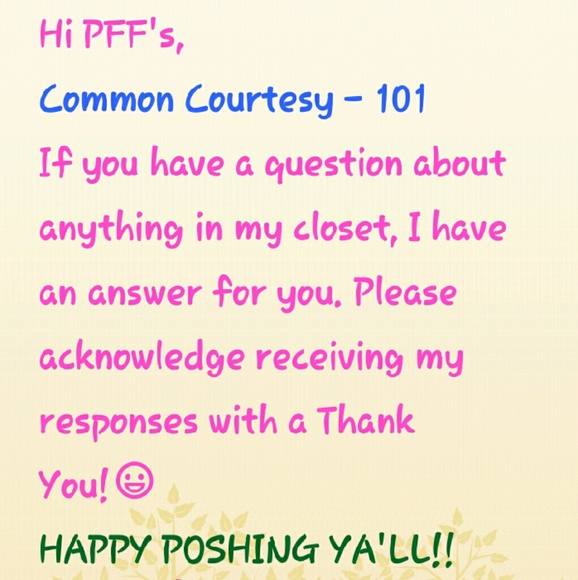 Common Courtesy