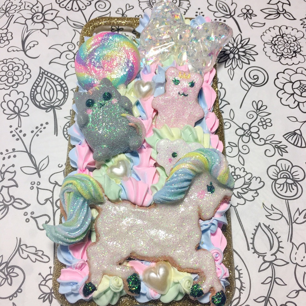 Bling decoden phone case for any phone