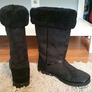Authentic Coach boots