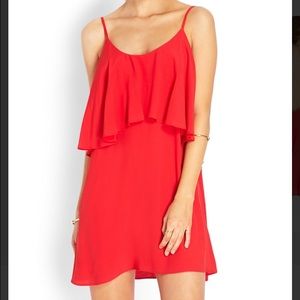 Forever 21 Power Brunch Flounce Dress