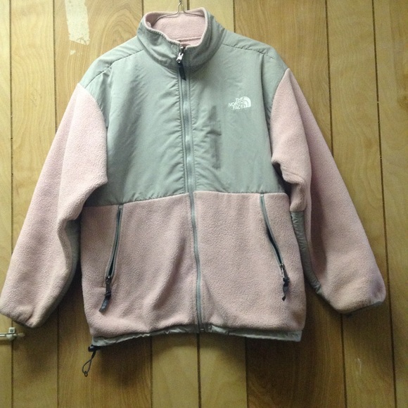 Pink north face