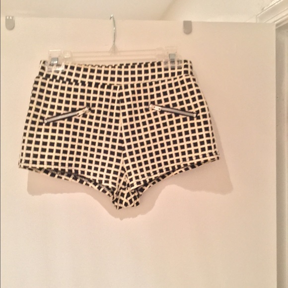 Sparkle & Fade Checkered/Grid Shorts