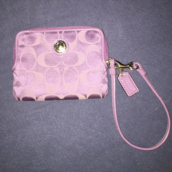 Coach wristlet