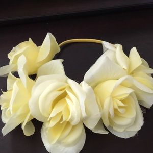 Flower head band