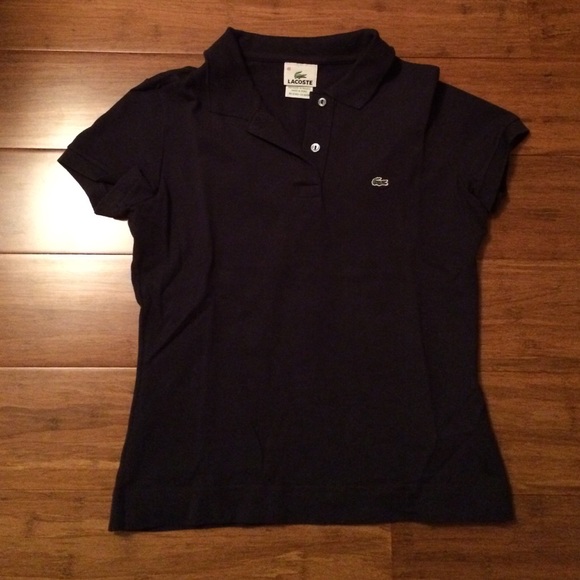 Deep Purple Slim Fit Lacoste Polo