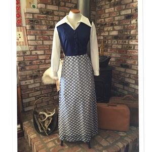 Vintage 70's Maxi Dress