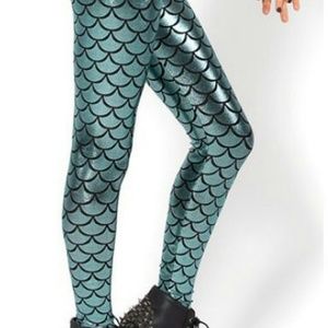 Black milk mermaid leggings size large