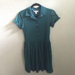 Size small green dress