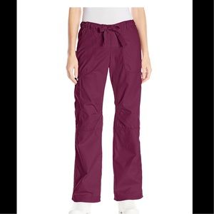 Koi Scrub Pants (Wine)