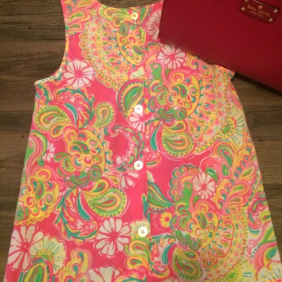 🎉SALE🎉🎉Iona shell hottie pink lilly top - Picture 4 of 4