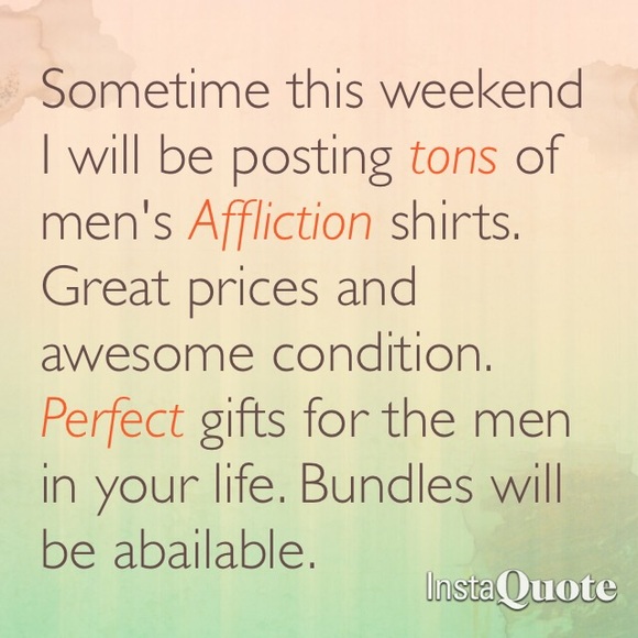 MENS AFFLCITION APPAREL