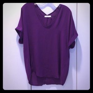 Purple top bought from Nordstrom!