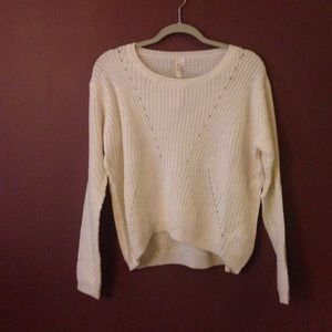 Cream sweater