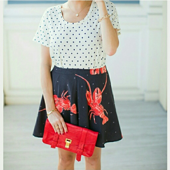 Viva Vena By Vena Cava Dresses & Skirts - 🌊Playful Lobster Skirt NWT *more sizes*