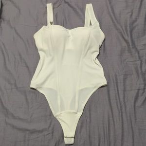 Mods international- Eggshell White Bodysuite