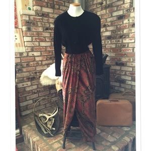 Vintage 80's Velvet Dress