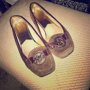 Michael Kor Brown Flats