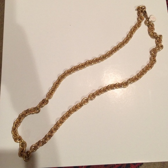18k gold plated chain necklace