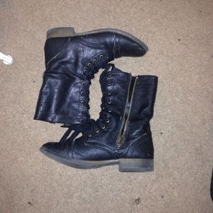Mossimo Supply Co. (Target) Black Combat Boots
