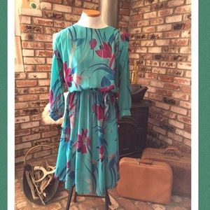 Vintage 80's Sheer Dress