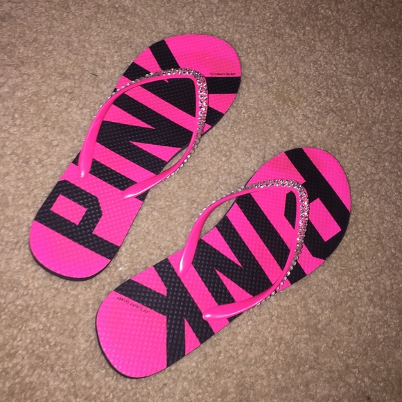 PINK flip flops