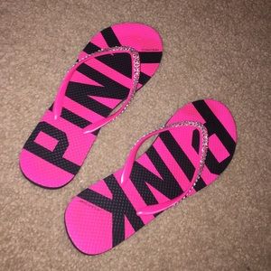 PINK flip flops
