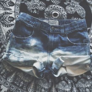 Ombré shorts