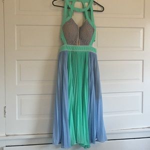 Sheinside Sleeveless Pastel Dress