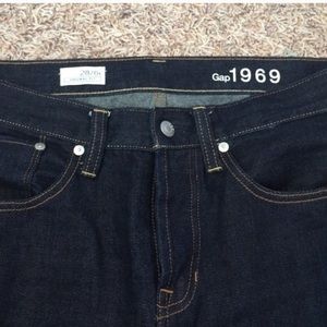 Gap 1969 dark wash jeans