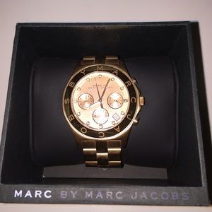 Rose gold Marc Jacobs watch