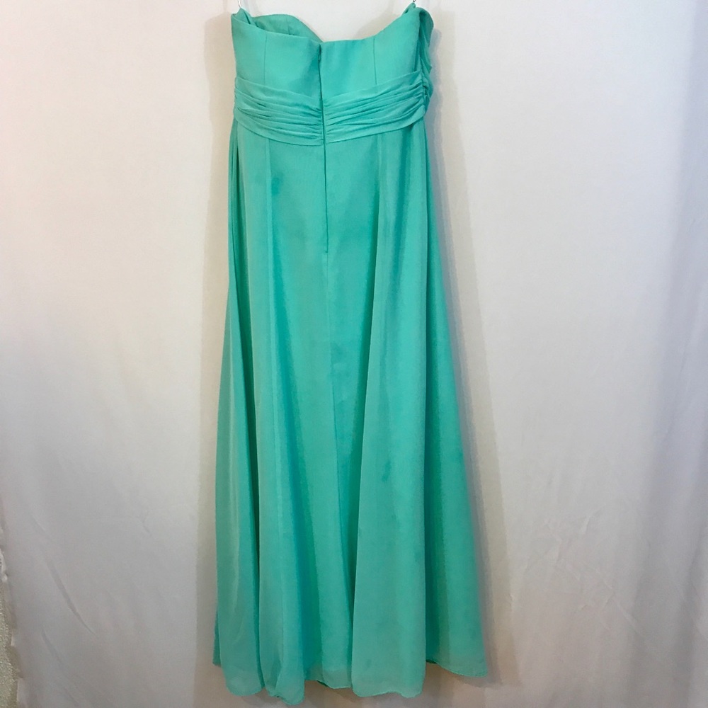 ✖️SOLD✖️ Teal Bridesmaid Dress - Picture 4 of 4