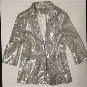 Forever 21 sequin jacket blazer