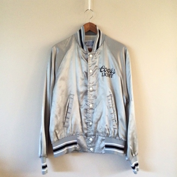 Vintage Jackets & Blazers - Silver Bullet Bomber Jacket