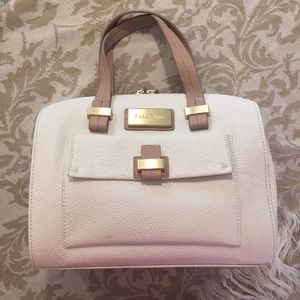 ⭐️Calvin Klein Cream and Nude Handbag