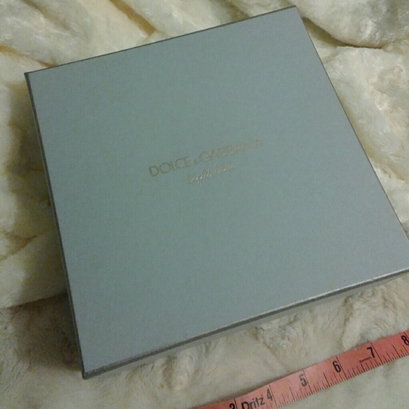 Dolce & Gabbana light blue box authentic
