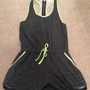 Umgee Sparkle Black Romper