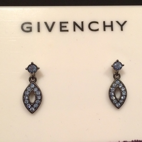 Crystal teardrop earrings