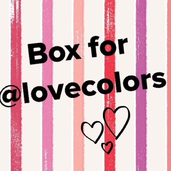 Box for @lovecolors