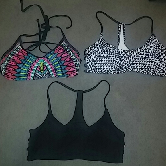 Four bathingsuit tops