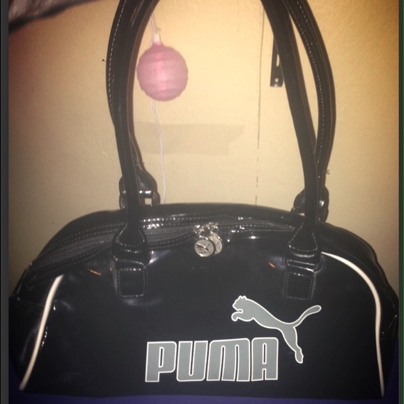 Black Puma Purse