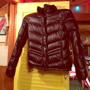 Black Puffy North Face Winter Coat