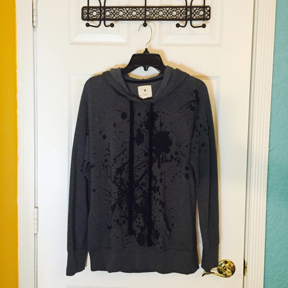 Splatter hoodie