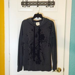 Splatter hoodie