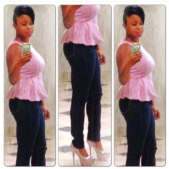 Brand New. I don't sweat I sparkle heels. - Picture 2 of 2