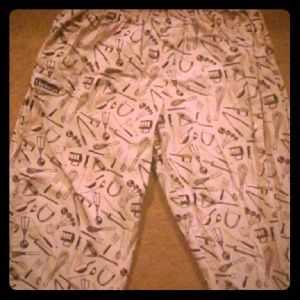 It's chef sleep wear.