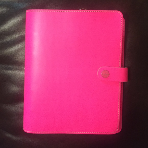 Filofax The Original A5 Fluoro Pink