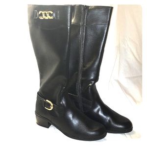 BNIB🤗😎 Karen Scot Faux Leather Riding Boots🎁