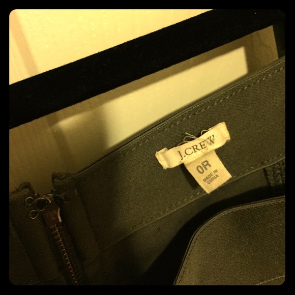 J. CREW moss green pixie pants