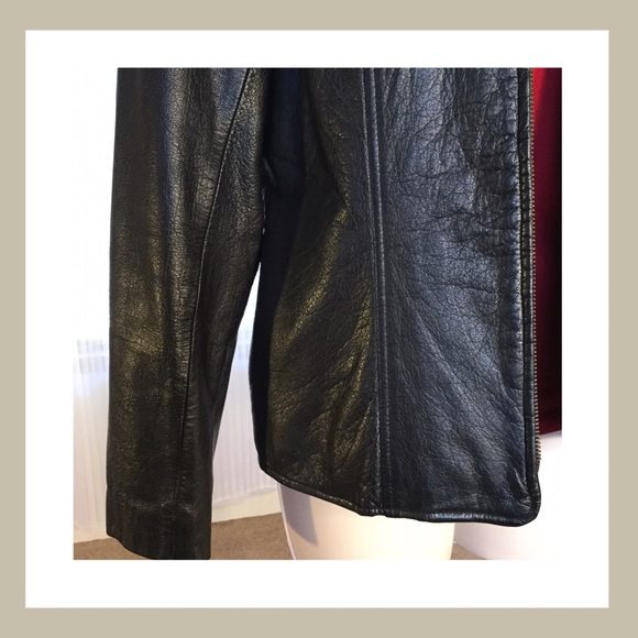 πSALEπ J CREW Real Leather Jacket - Picture 2 of 4