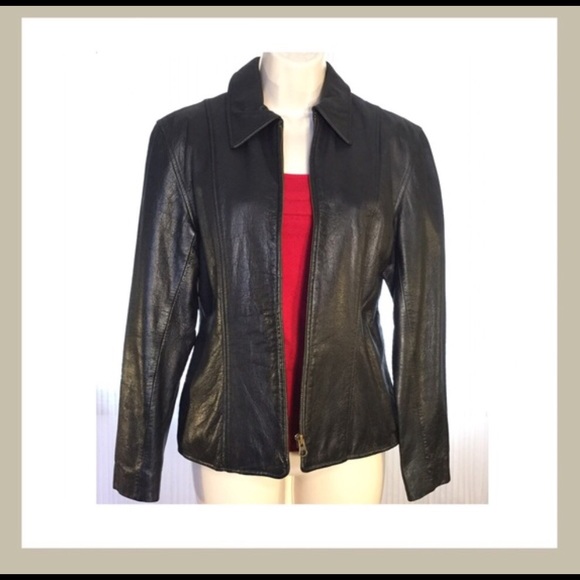 πSALEπ J CREW Real Leather Jacket - Picture 4 of 4
